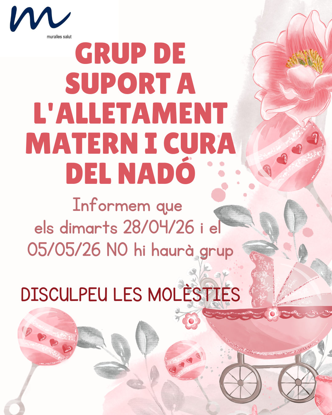 SUPORT A L'ALLETAMENT MATERN I CURA DEL NADÓ